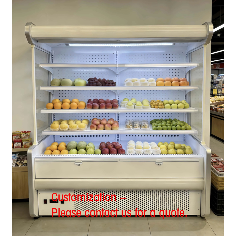 Commercial Chest Freezer - 다층형 오픈 쇼케이스 식료품 진열 냉장고