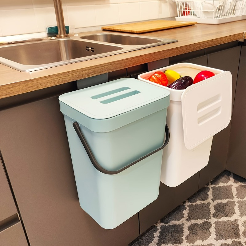 공간 절약형 저소음 닫힘형 쓰레기통 3L 5L 밀폐형  - Commercial Kitchen Bin 리뷰 및 가격