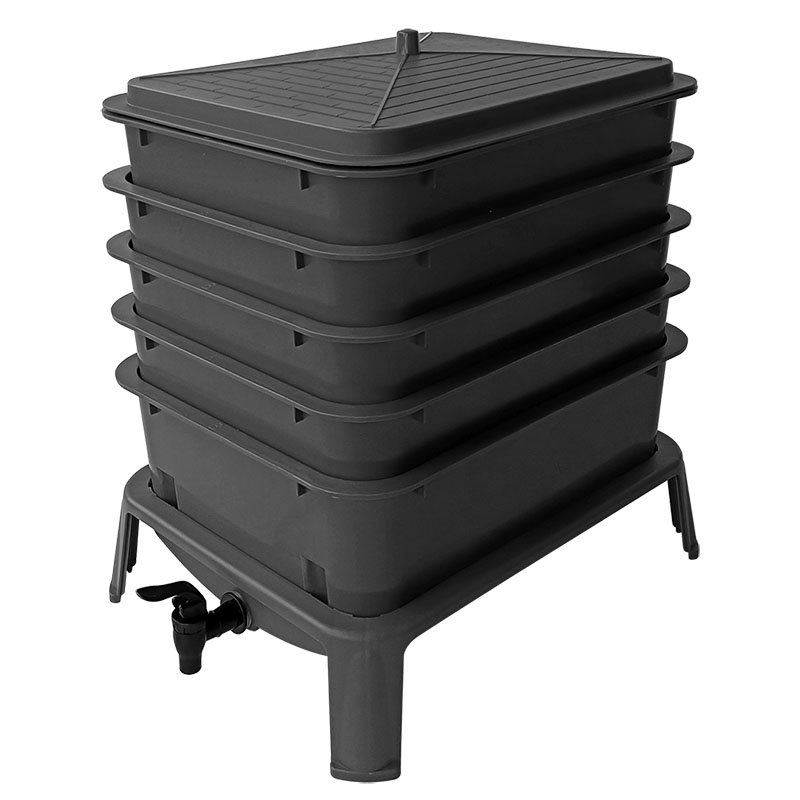헤비듀티 50L 5단 웜팜 퇴비화기 실내외용 비마컴포스 - Commercial Kitchen Bin 리뷰 및 가격